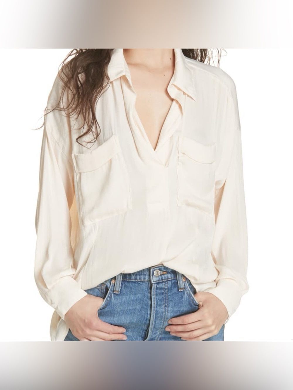 Free People Starry Dreams Oversized Pullover